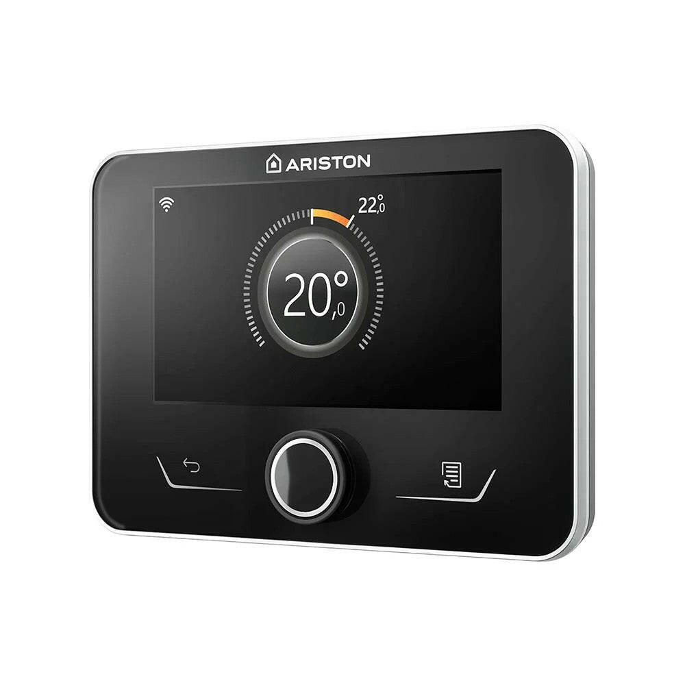 Ariston Sensys HD színes HD kijelzős Sensys, Bus rendszerű vezetékes szobatermosztát, fekete ( 3319468 )