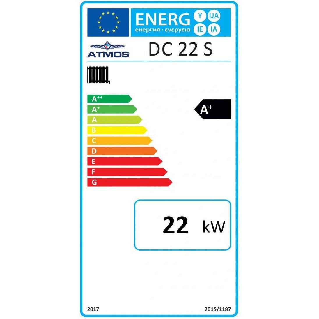 Atmos DC22S faelgázosító kazán 22 kW
