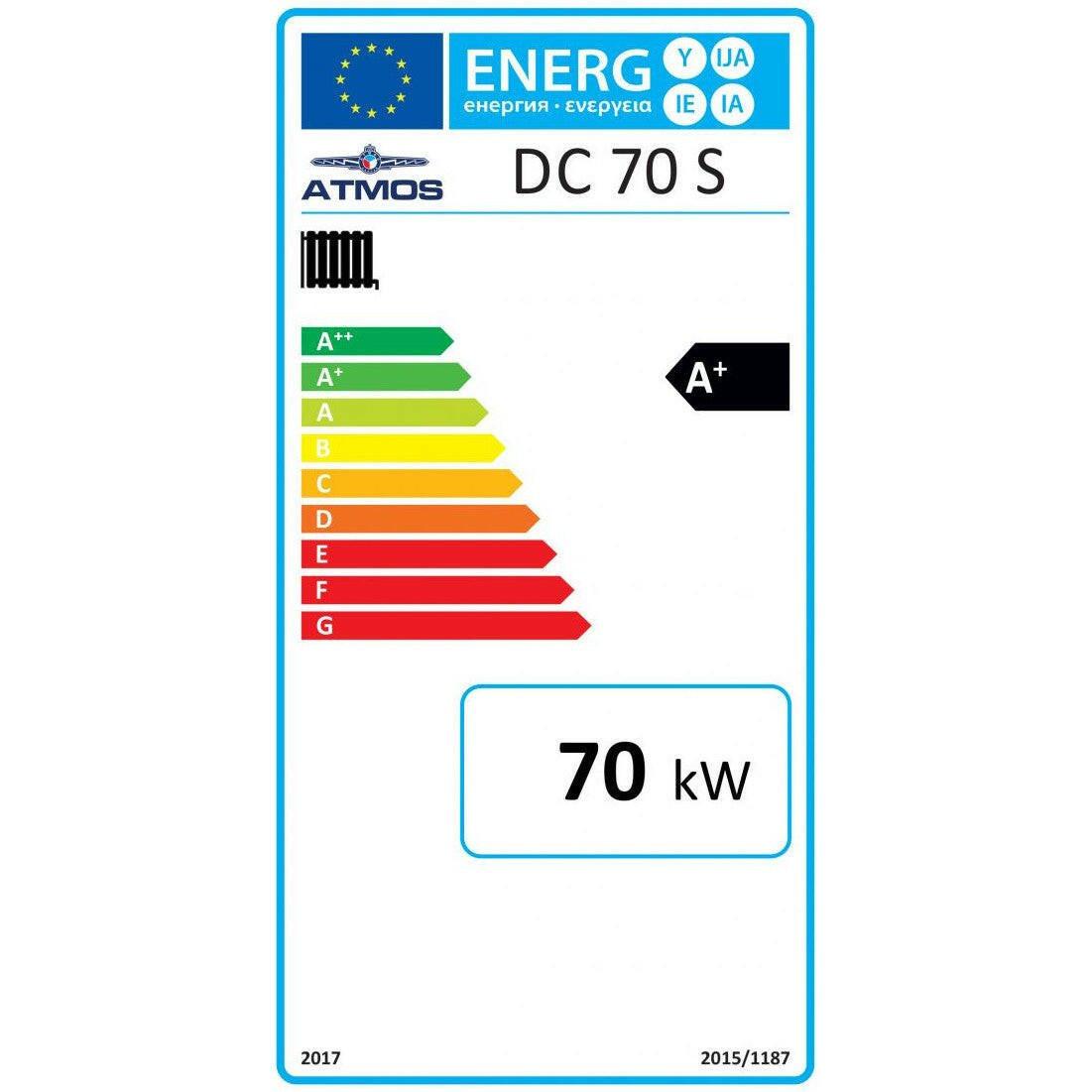 Atmos DC70S faelgázosító kazán 70 kW