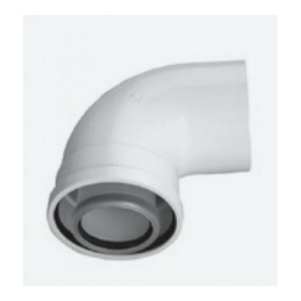 Bosch AZB 910 90° - os könyök 60/100 mm - kifutó ( 7719002780 )