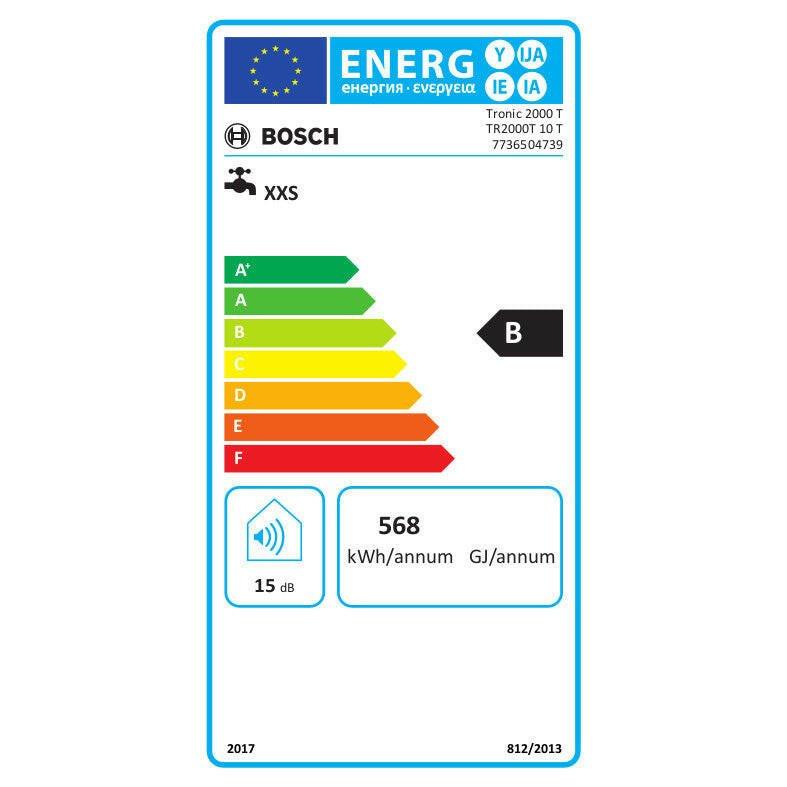 Bosch Tronic 2000T 10T mini elektromos vízmelegítő alsó elhelyezésű (ES 010 5 1500W BO M1R - KNWVT)