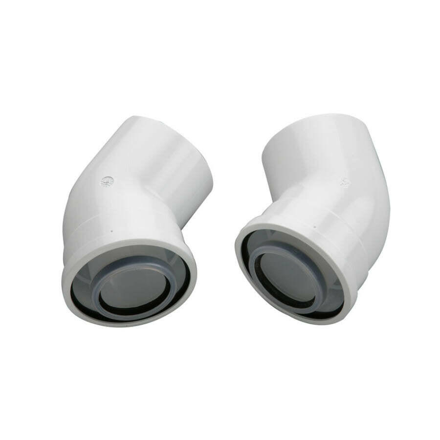 Bosch 60/100 könyök 45° (7738112501)