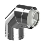 Bosch 80/125 rozsdamentes könyök 87° ( 7738112700 )