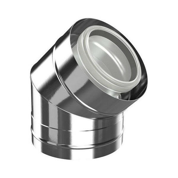 Bosch 80/125 rozsdamentes könyök 45° ( 7738112701 )