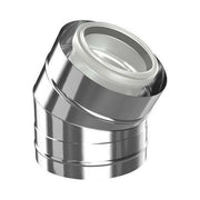 Bosch 80/125 rozsdamentes könyök 30° ( 7738112702 )