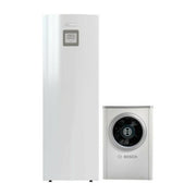 Bosch Compress 6000 AWM S+AW - 5 levegő - víz hőszivattyú,monoblok,tárolós190L, solar,fűtőbetéttel,R410A