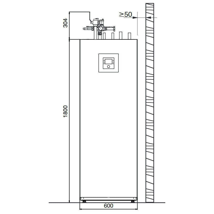 Bosch Compress 6000 AWM S+AW - 5 levegő - víz hőszivattyú,monoblok,tárolós190L, solar,fűtőbetéttel,R410A