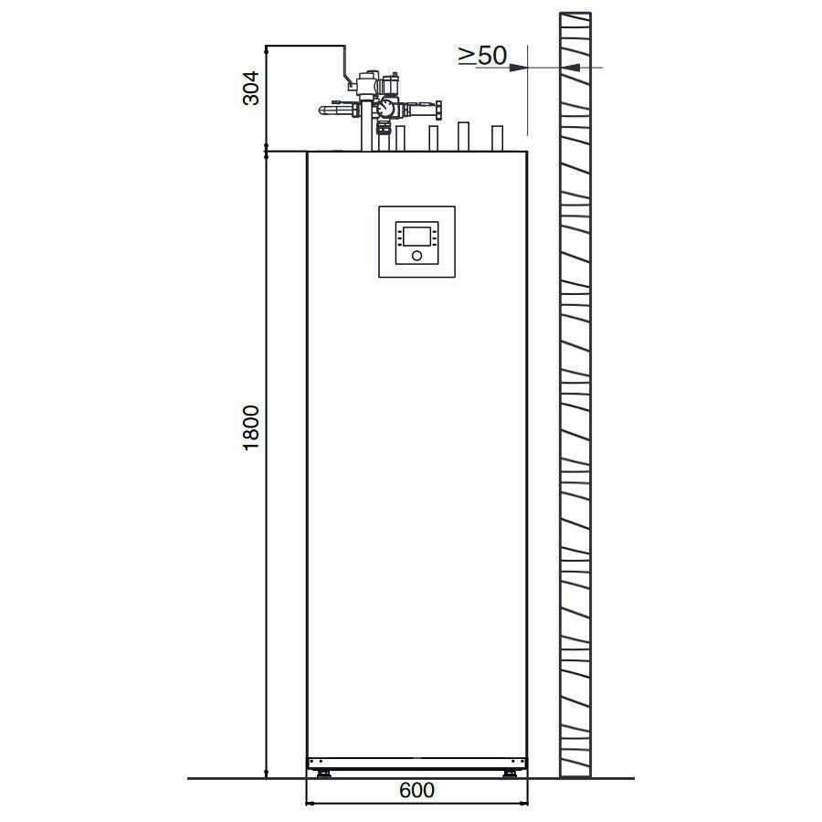 Bosch Compress 6000 AWM S+AW-7 levegő-víz hőszivattyú,monoblok,tárolós190L, solar,fűtőbetéttel,R410A-4