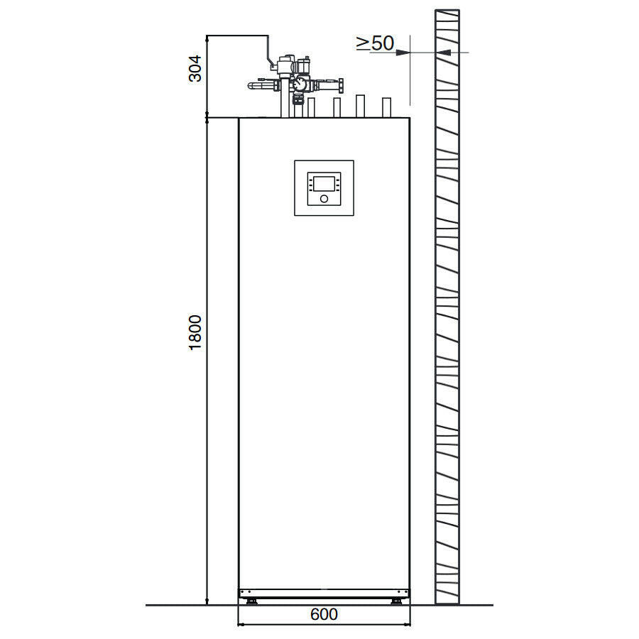 Bosch Compress 7000i AWM S+AW-13S levegő-víz hőszivattyú,monoblok,tárolós 190L,solar,+fűtőbeté,R410A-4