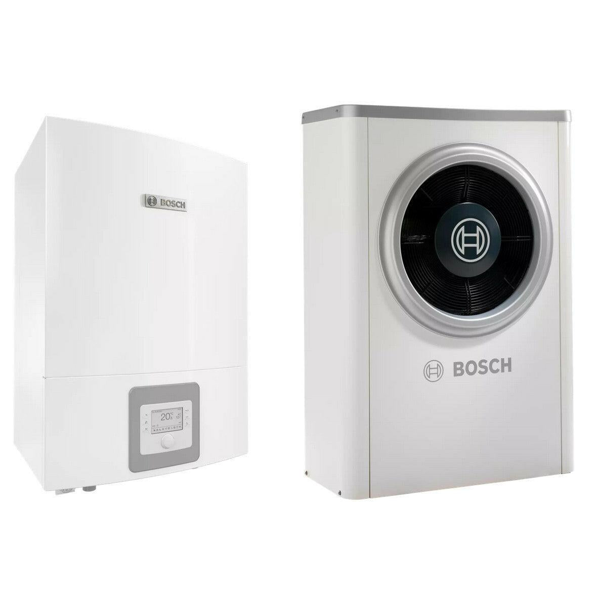 Bosch Compress 7000i AWE+AW - 13T levegő - víz hőszivattyú, monoblok, fűtőbetéttel, R410A