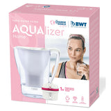 BWT Aqualizer Home 2,7 L kancsó manuális rosa + 1db MMW betét-3