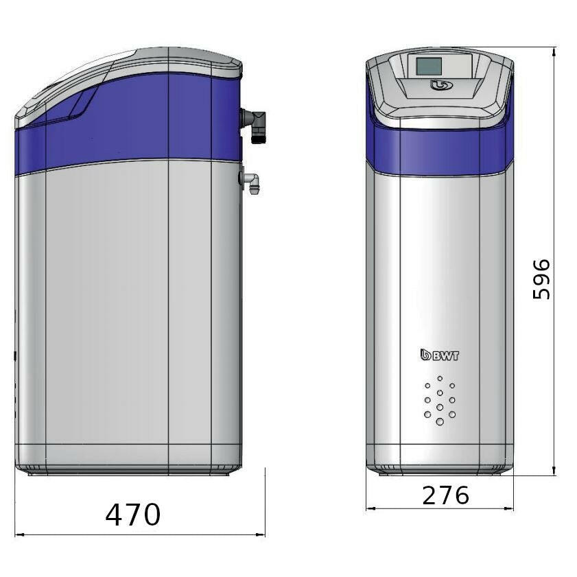 BWT vízlágyító Perla Silk Smart M-1