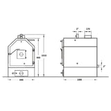 CALOR kazán V- 40 KW 5mm lemezv.-3