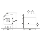 CALOR kazán V- 50 KW 5 mm lemezv.-3