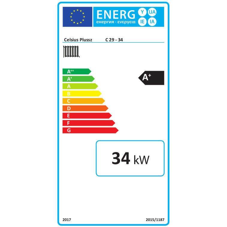 Celsius KAZÁN Combi 29 - 34 pellet készlet nélkül 34kW