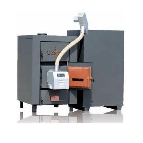 Celsius KAZÁN Combi 50 - 56 pellet készlettel 56kW