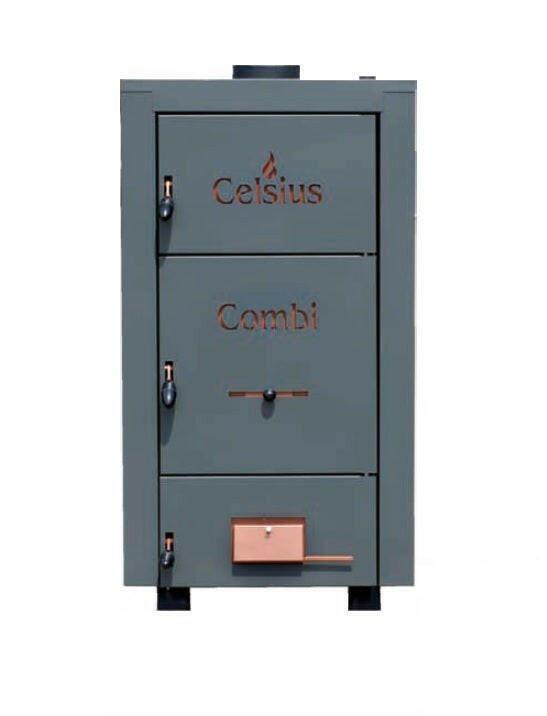 Celsius KAZÁN Combi 50 - 56 pellet készlettel 56kW