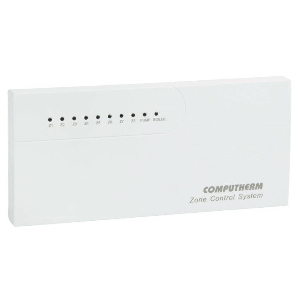 COMPUTHERM E800RF multizónás Wi - Fi termosztát 2db vezeték nélküli érintőgombos vezérlőkkel