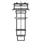 Tricox Alu kürtőfedél kupak, 60mm-0