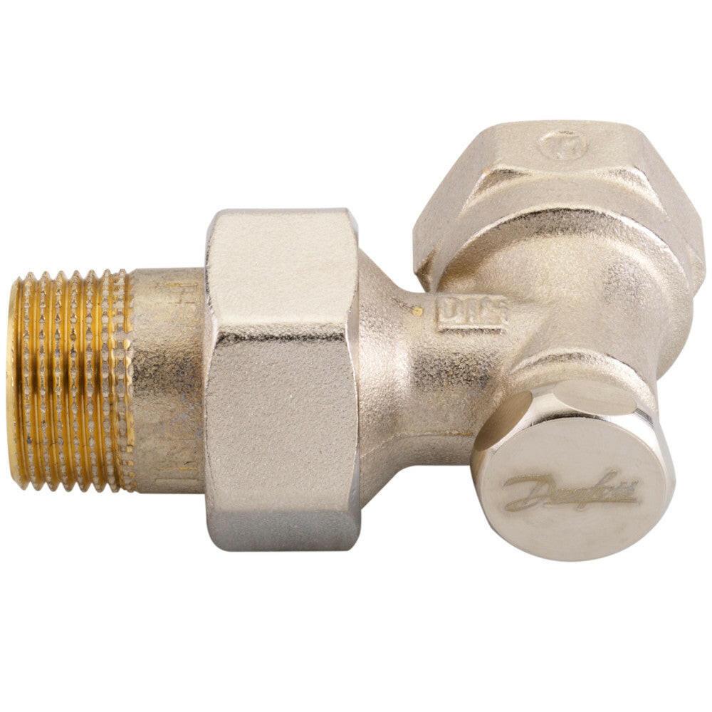 Danfoss RLV - S 3/4" radiátor visszatérő sarok