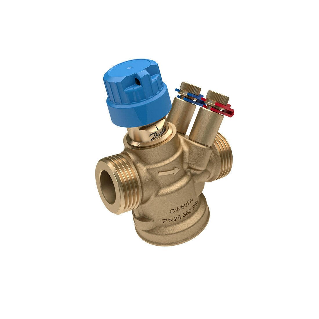 Danfoss AB - QM din.szabályozó 1/2" mérőcs. (003z1212 helyett)