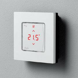 Danfoss Icon szobatermosztát érintőkijelző, rádiófrekvenciás, falsíkra szerelhető