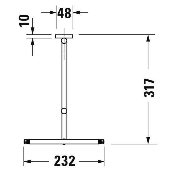 DURAVIT D-Code Kozmetikai tükör (0099121000)-3