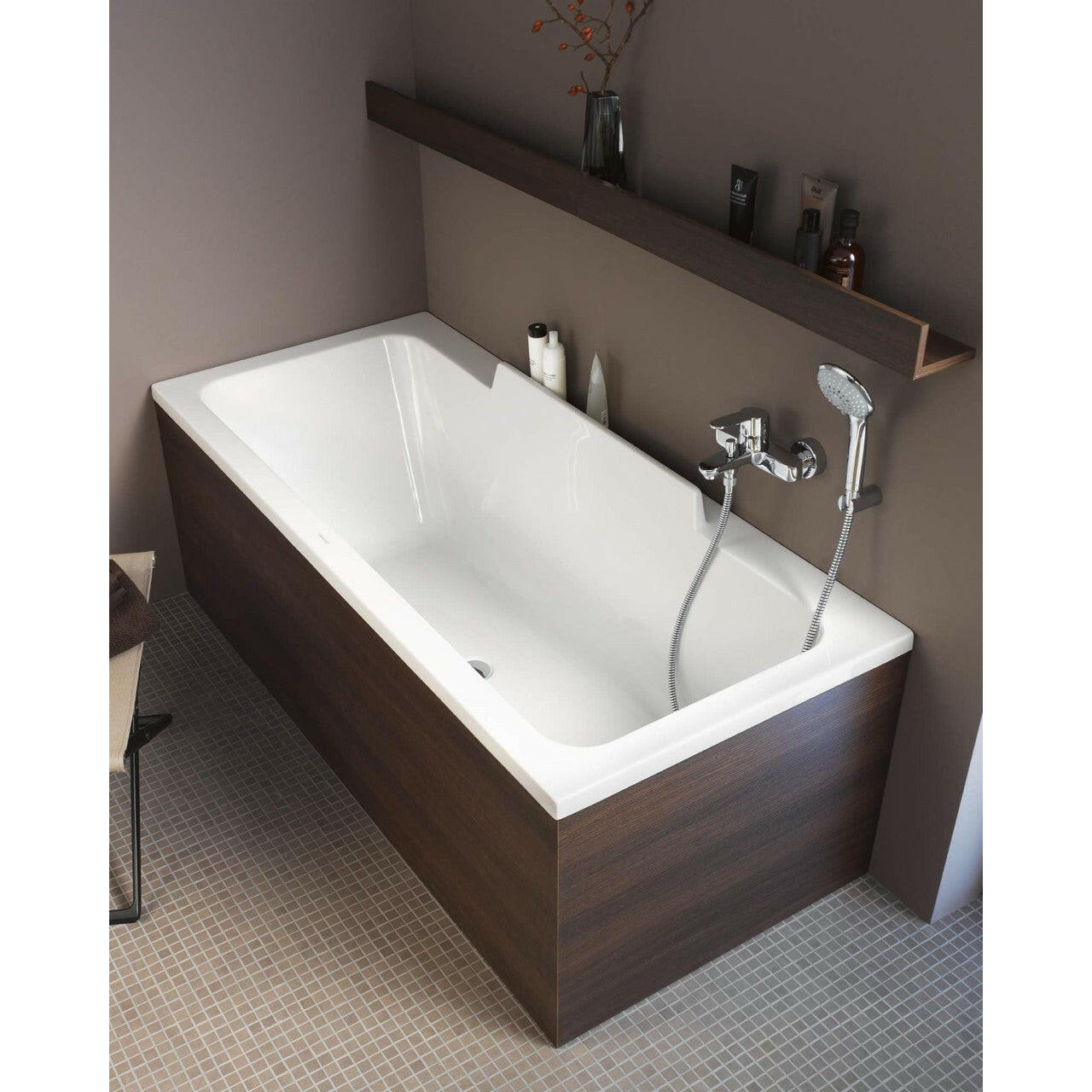 DURAVIT Durastyle fürdőkád, 170x75cm, bal oldali háttámla (700296000000000) - kifutó-5