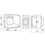 ESBE ARA659 motor proporcionális (0 - 10V) 24V 6NM 45/120s (12520200)