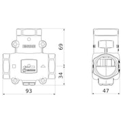 ESBE VTC511 50C 25 - 9 BM 1" töltőszelep szilárd tüzelés (51020100)