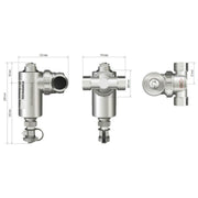 FERNOX TF1 OMEGA filter iszapleválasztó, mágneses, fémházas 1" ( 62337 )