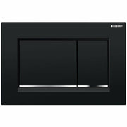 Geberit Sigma30 nyomólap fényes Króm/Fekete