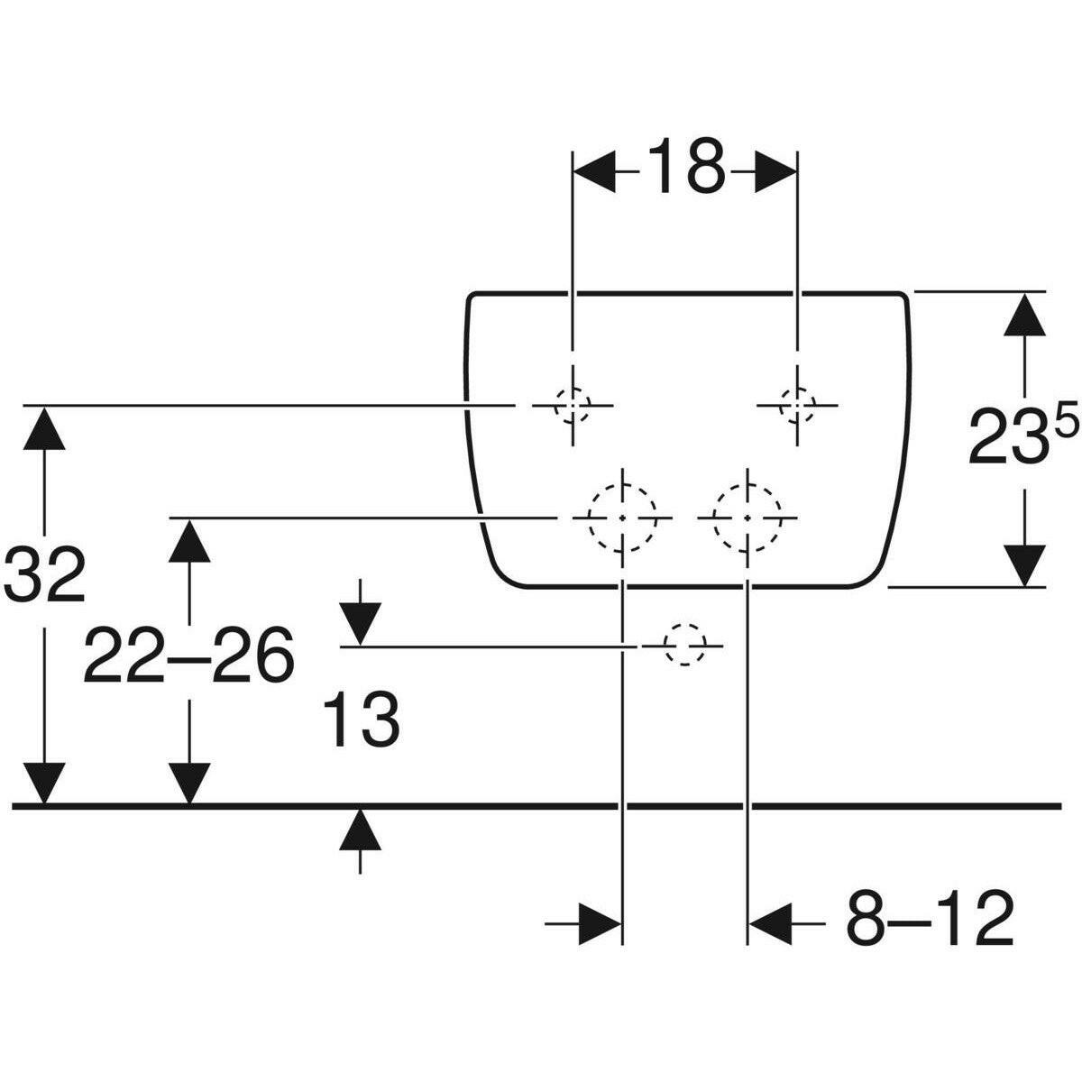 Geberit iCon fali bidé zárt forma-3