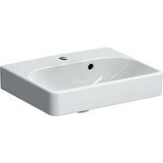Geberit Smyle Square kézmosó, 45x16x36cm , csaplyuk középen