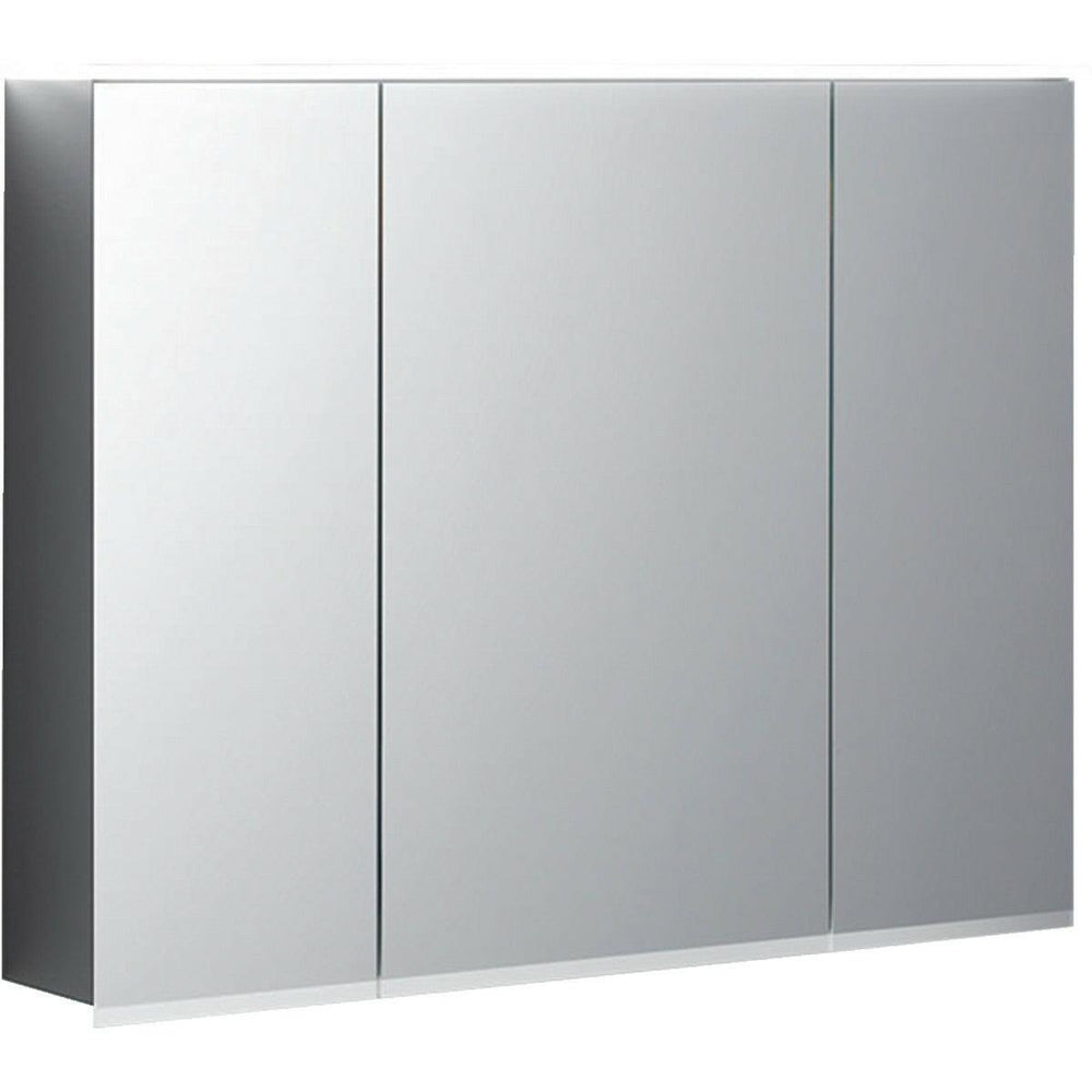 Geberit Option Plus tükör szekrény világítással, 3 ajtóval, 90x70x17,2cm