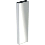 Geberit Acanto magas szekrény, egy ajtóval, 45x173x17.4cm, lakkozott magasf. fehér/fényes fehér üveg-0