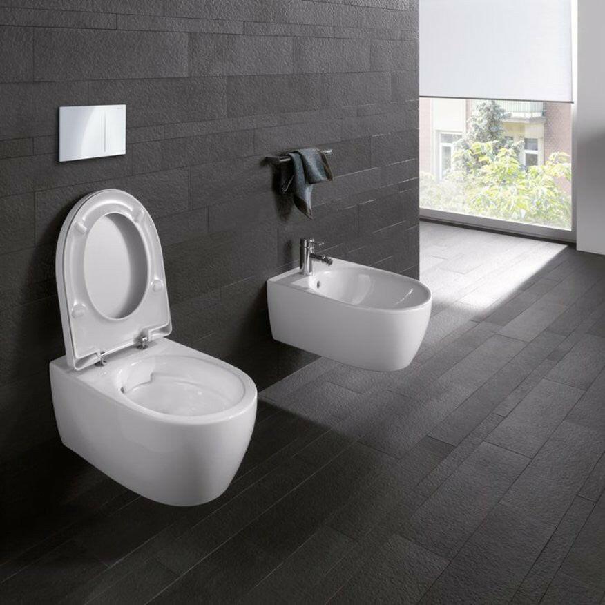 Geberit iCon WC tető, gyorskioldó zsanérral, lecsapodásgátlóval (500.670.01.1)