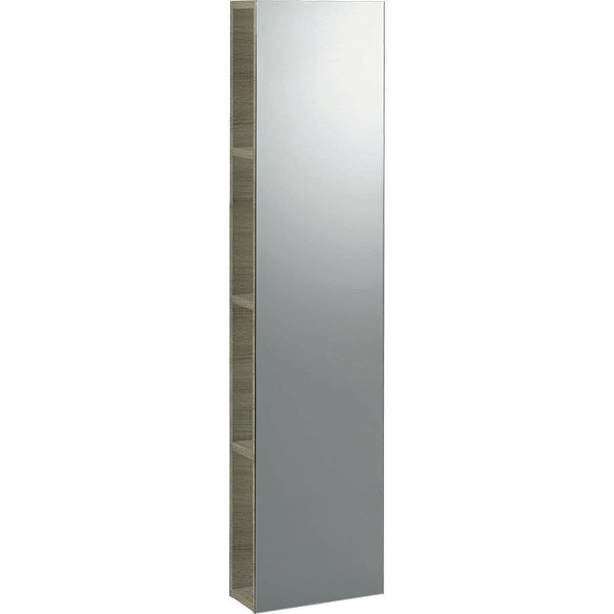 Geberit Icon polc tükörrel, 28x120x14cm, melaminos faszerkezet, természetes tölgy színű (841030000)