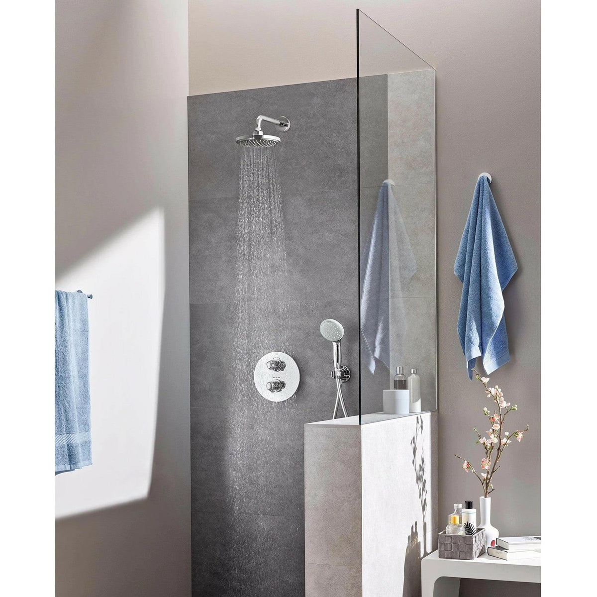 Grohe Grohtherm 1000 termosztatikus falsík alatti kád csaptelep - kifutó