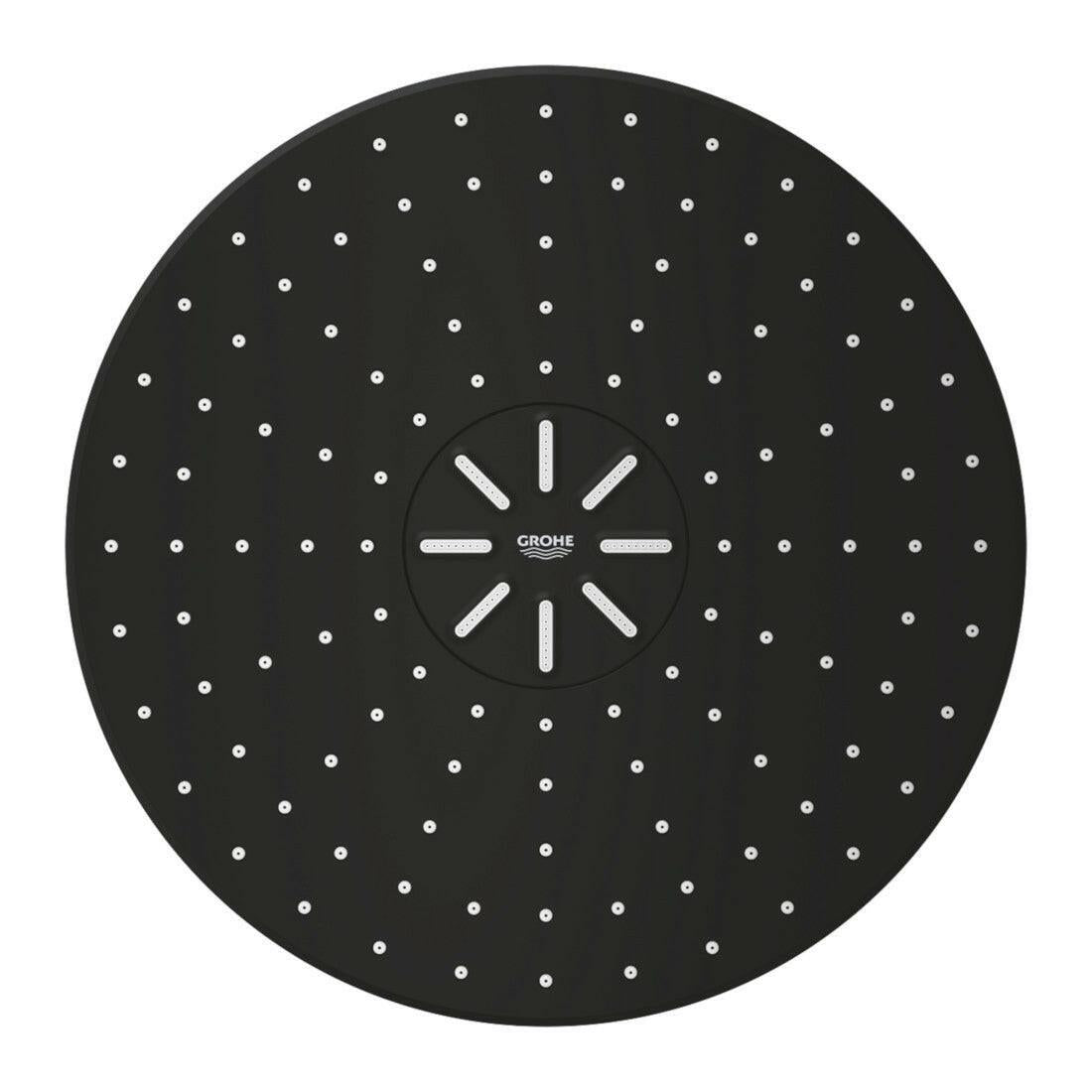 Grohe Rainshower SmartActive 310 fejzuhany szett, 2 féle vízsugárral, szín: phantom black (22123KF0)