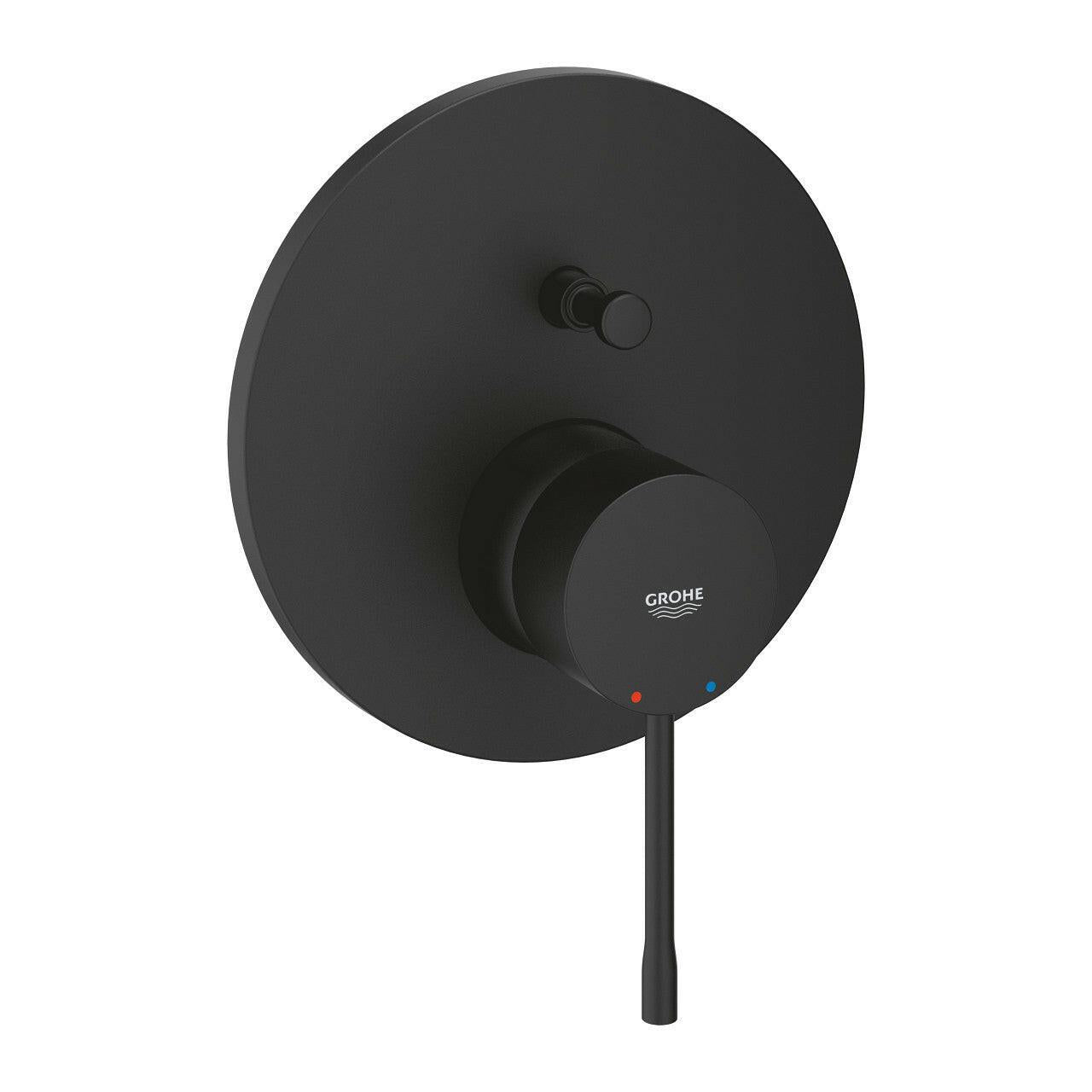 Grohe Essence egykaros keverő, 2 - utas váltóval, szín: phantom black (24167KF1)