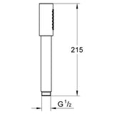 Grohe Sena zuhanyfej Brushed Warm Sunset  (26465DL0)-1