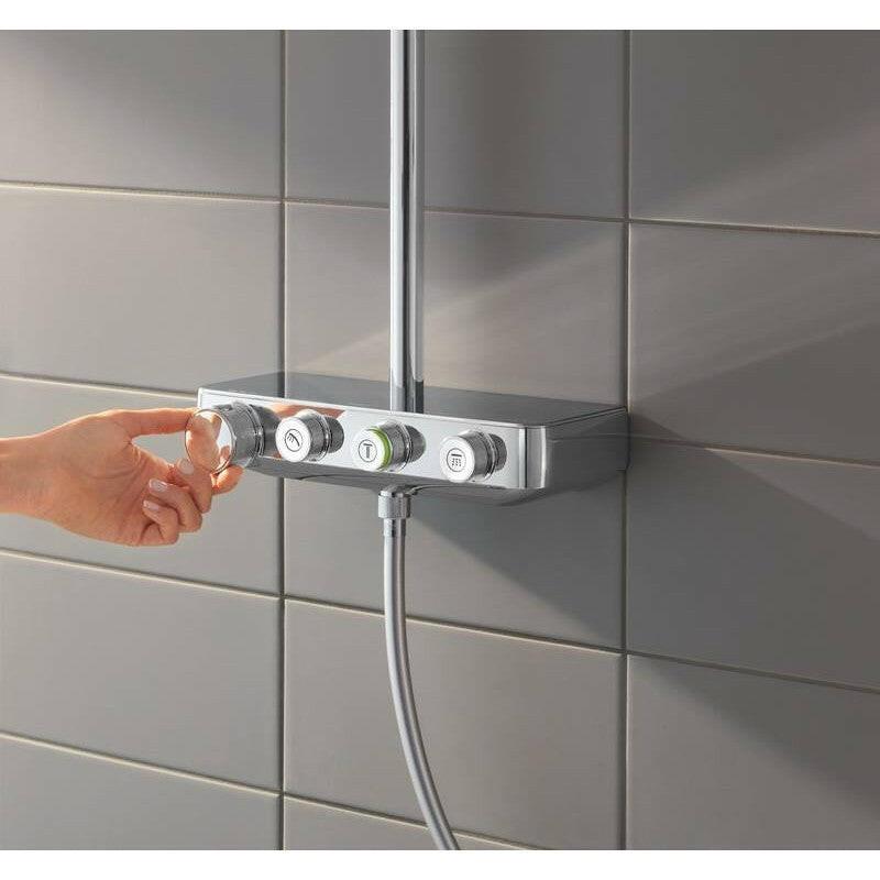 Grohe Euphoria Smartcontrol System 310 zuhanyrendszer, két funkciós kerek fejzuhannyal (26507000)