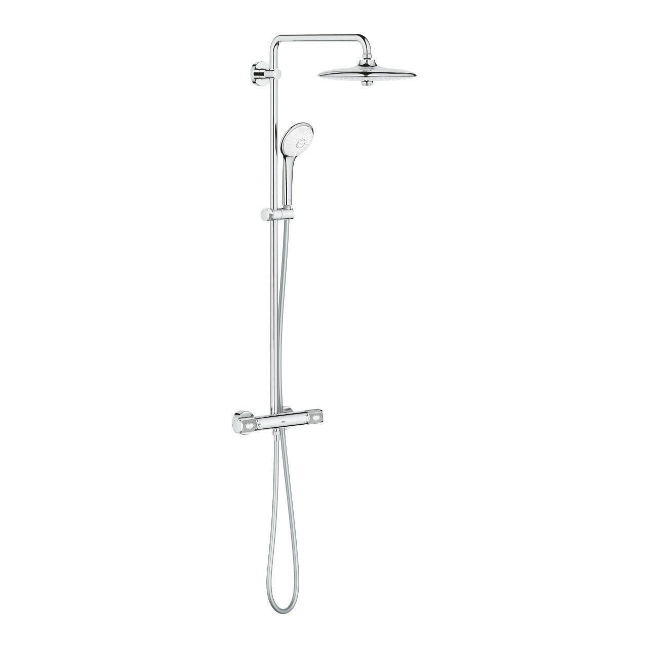 Grohe Euphoria System 260 zuhanyrendszer termosztátos csapteleppel, falra szereléshez