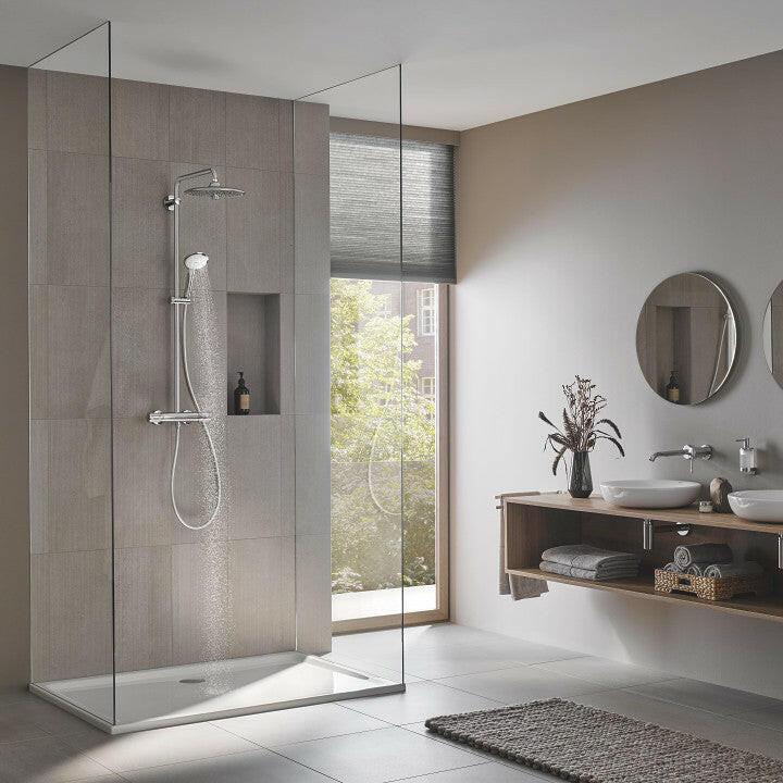 Grohe Euphoria System 260 zuhanyrendszer termosztátos csapteleppel, falra szereléshez