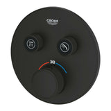 Grohe Grohtherm SmartControl termosztátos keverő, 2-utas váltóval, szín: phantom black-3