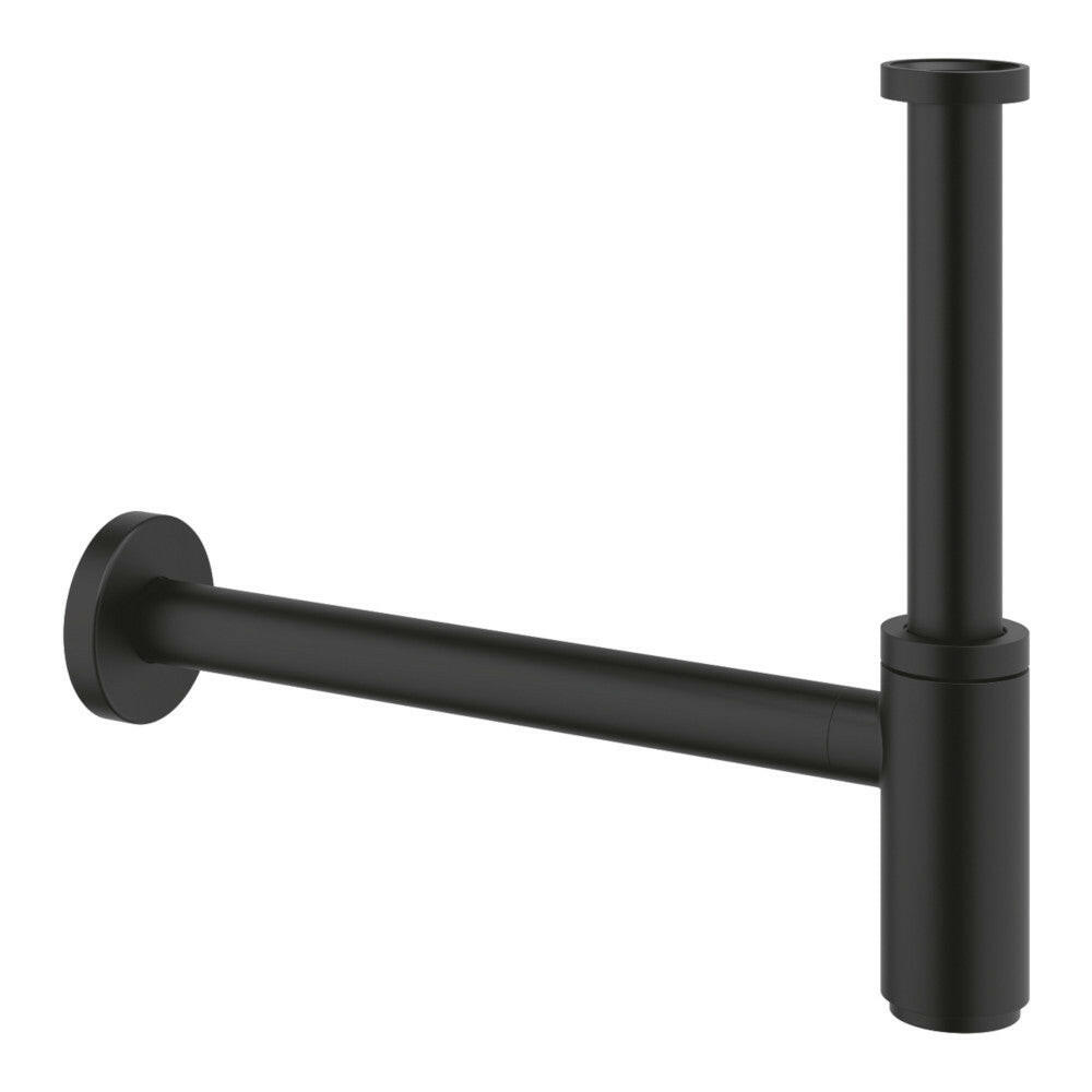 Grohe mosdószifon 5/4″, szín: phantom black-0