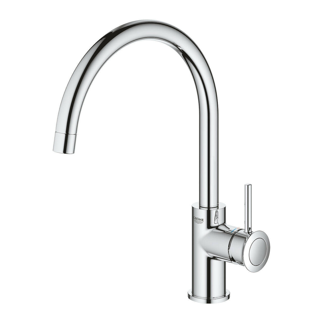 Grohe BauClassic mosogatócsap, magas kifolyó (31535001) - kifutó-1