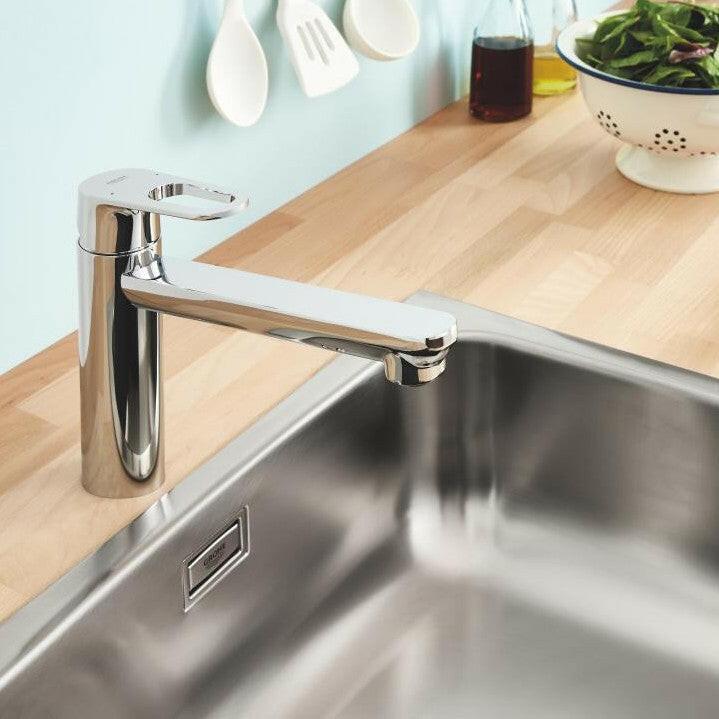 Grohe Bauedge mosogatócsaptelep közepes kifolyó (31693000)