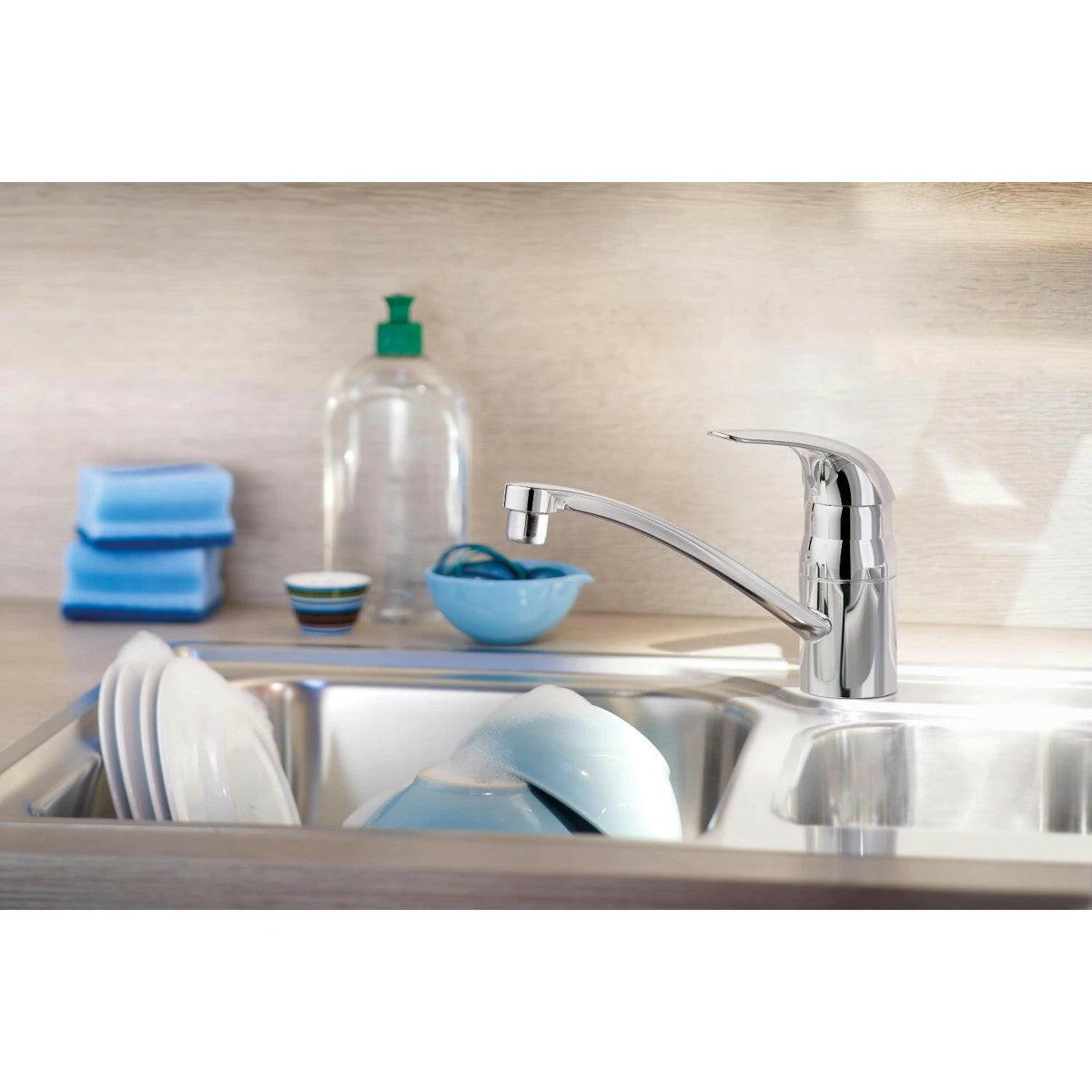 Grohe Euroeco mosogató csaptelep álló fordítható kifolyóval (32750000)